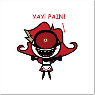 Nifty -"YAY PAIN!" Posters and Art